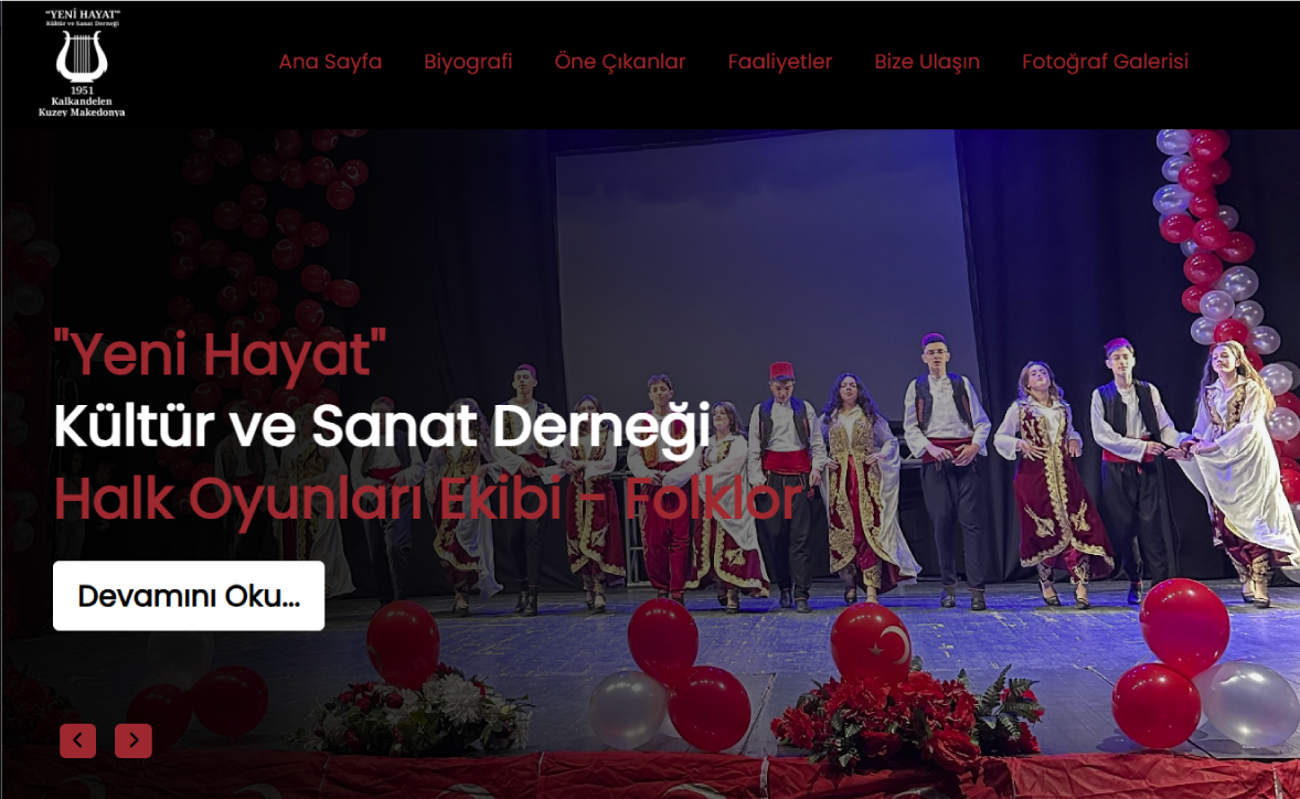 Yeni Hayat Website